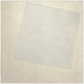 Photo : Malevitch "carré blanc sur fond blanc" - 1917