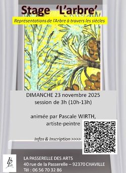 Affiche du stage l'arbre